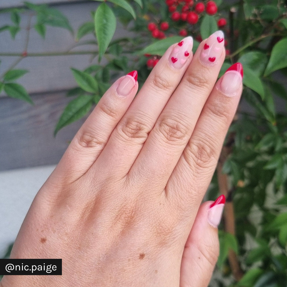 Gelous Imperfect Berry Pink gel nail polish - Instagram photo