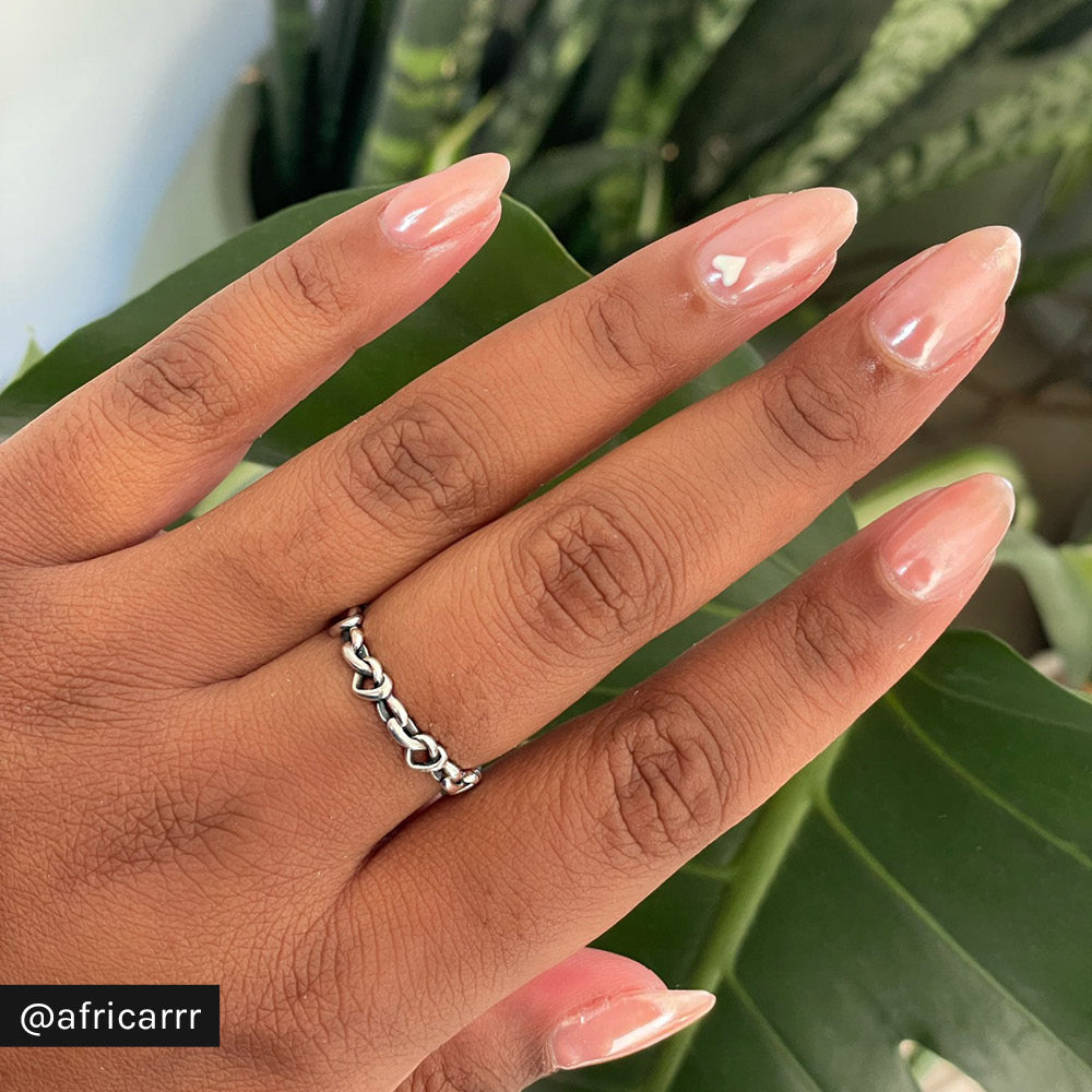 Gelous White Glaze Chrome Powder - Instagram Photo