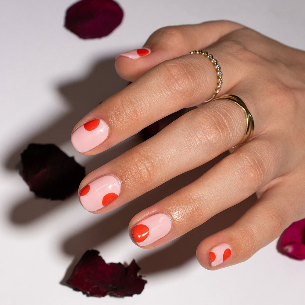Gelous Abloom  HEMA & TPO Free gel nail polish - photographed in Australia on model