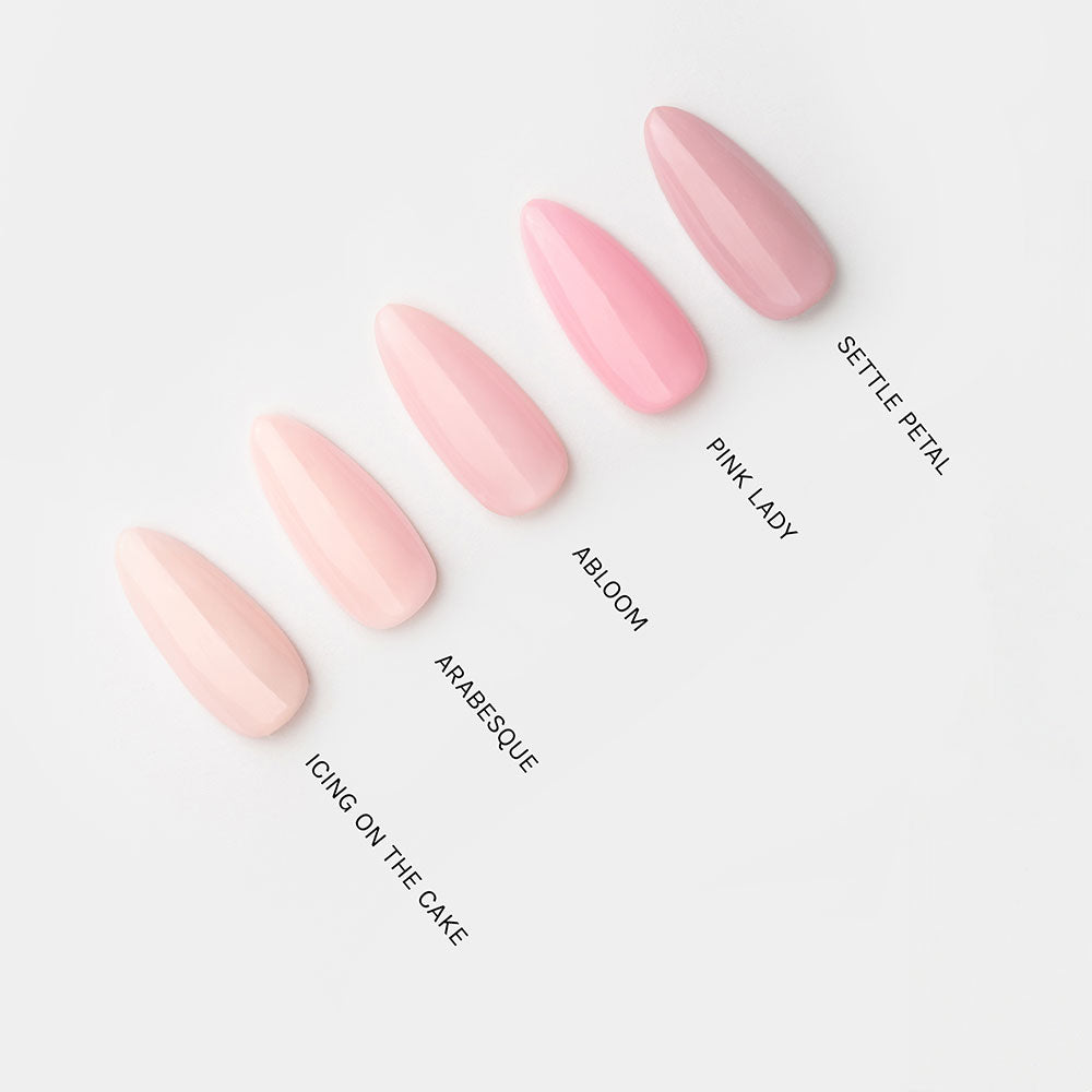 Gelous Abloom gel nail polish comparison - photographed in Australia