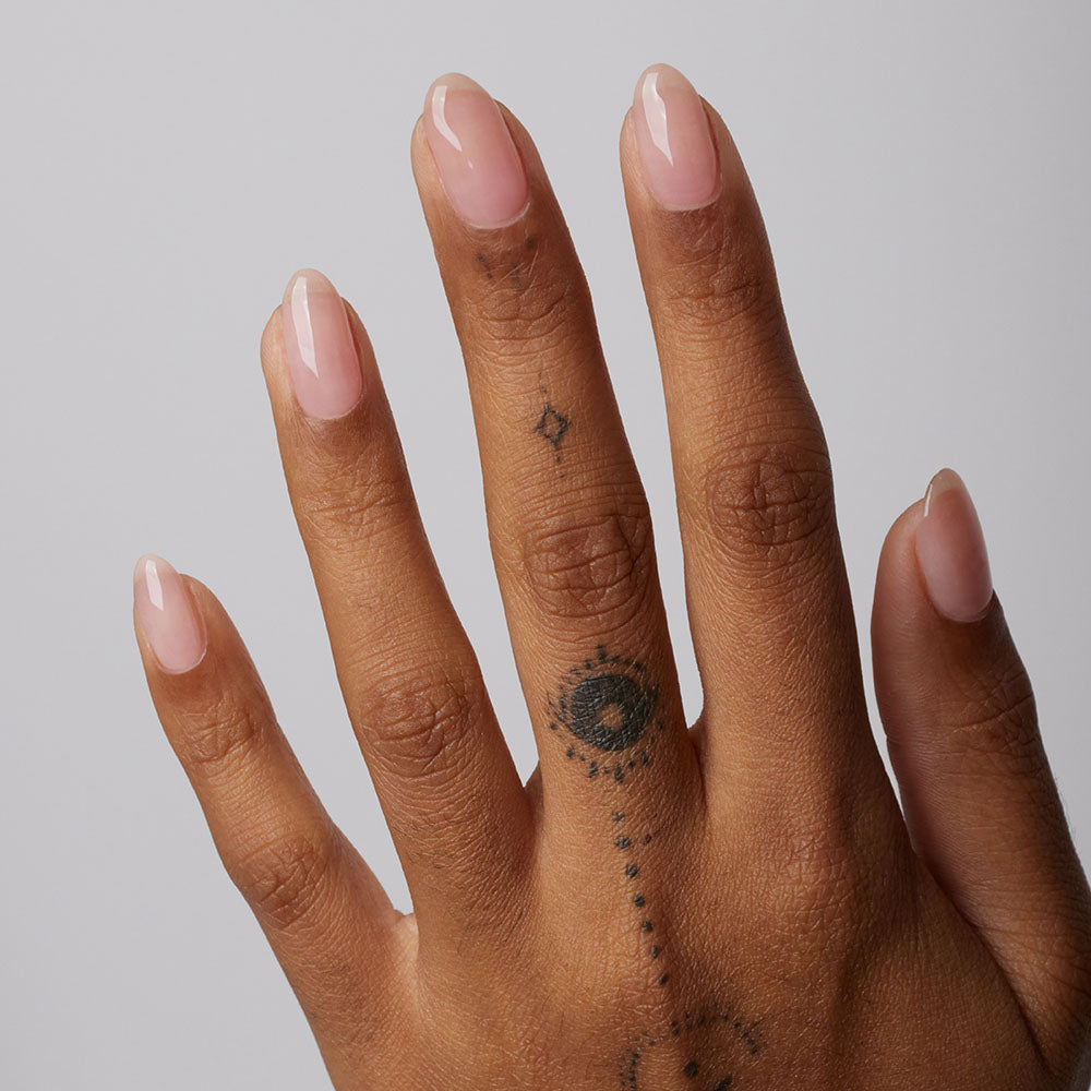 Gelous A Hint Of Pink HEMA & TPO-Free gel nail polish - photographed in Australia on model