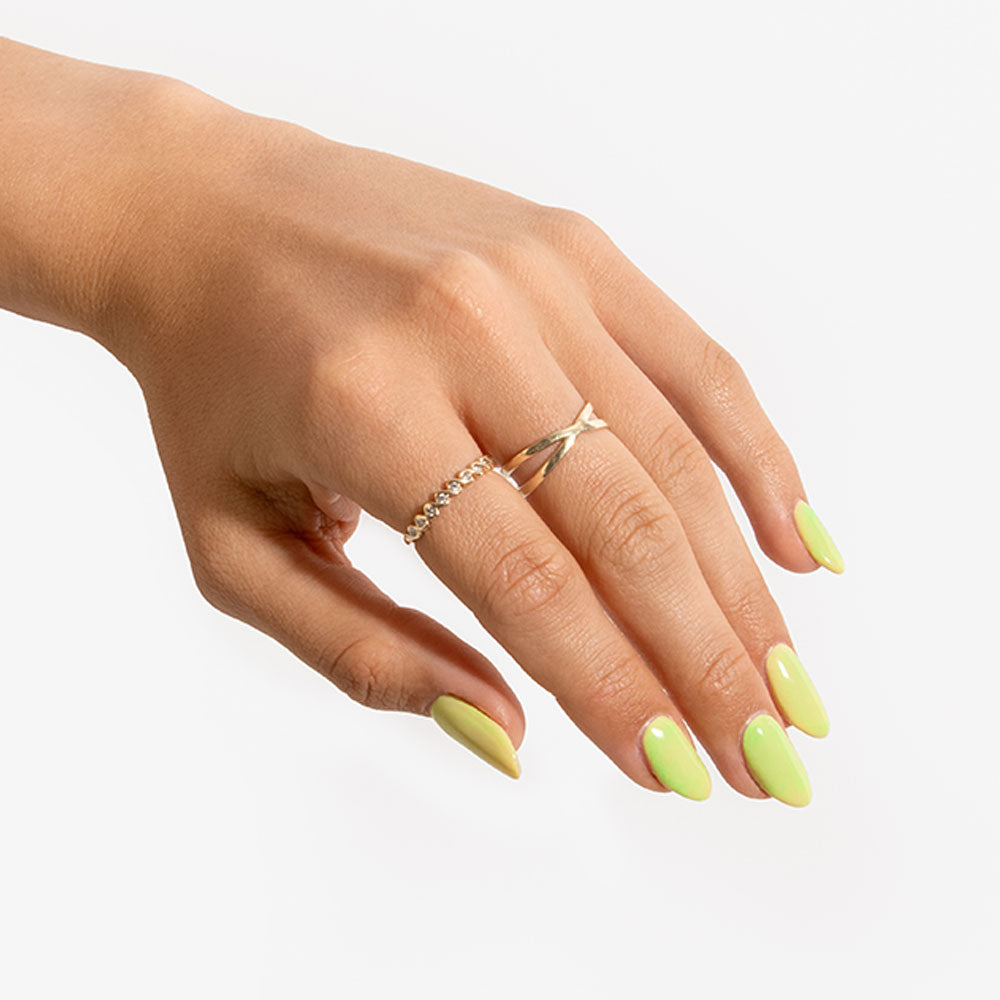 Gelous A Little Tart gel nail polish swatch - photographed in Australia