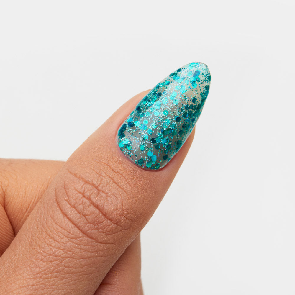 Gelous A Mermaid's Tale gel nail polish swatch - photographed in Australia