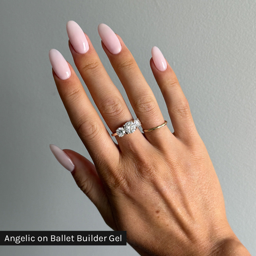 Gelous Angelic gel nail polish - photographed in Australia on model