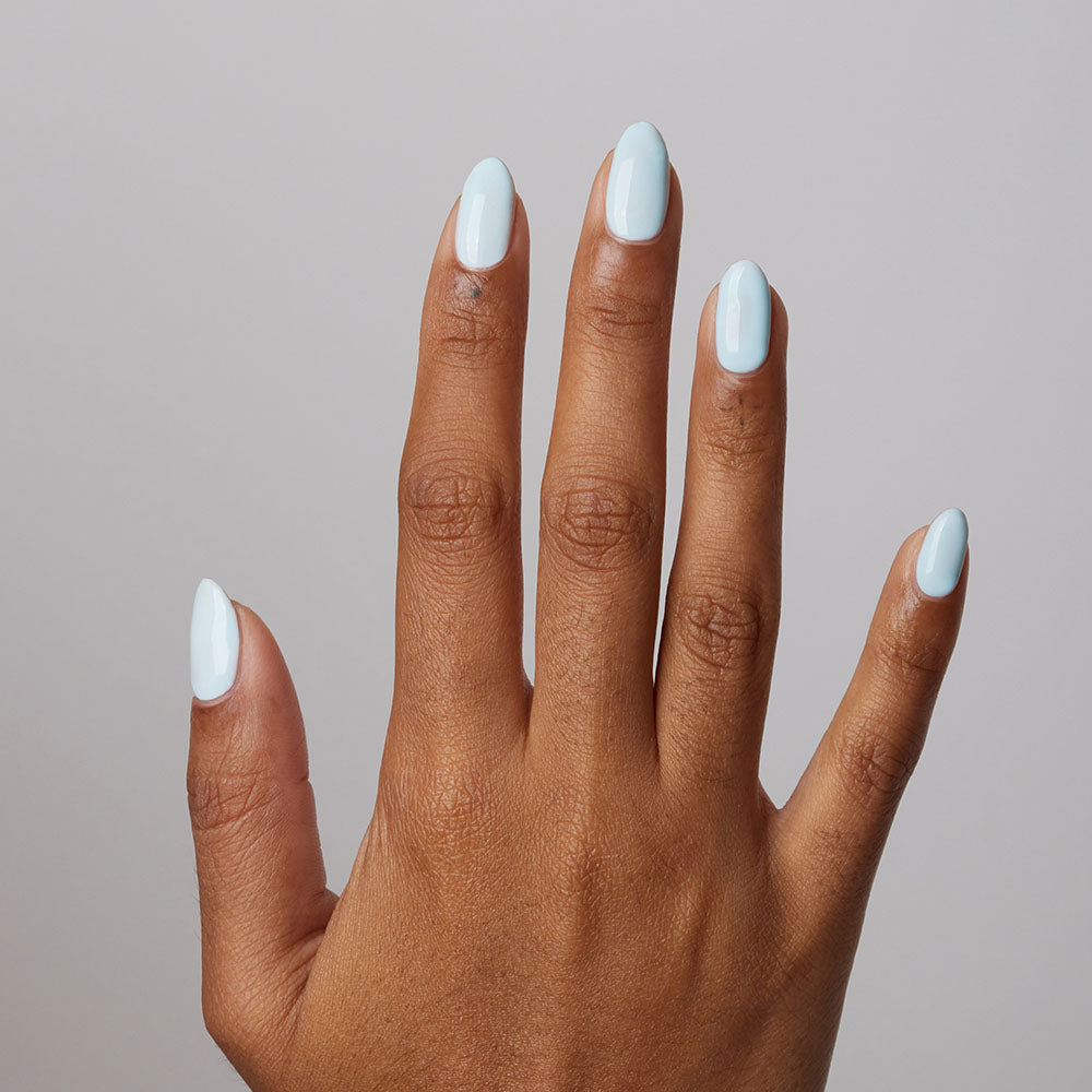 Gelous Baby Blues HEMA & TPO-Free gel nail polish - photographed in Australia on model