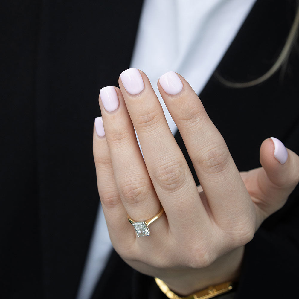 Gelous Bubblegum gel nail polish - photographed in Australia on model