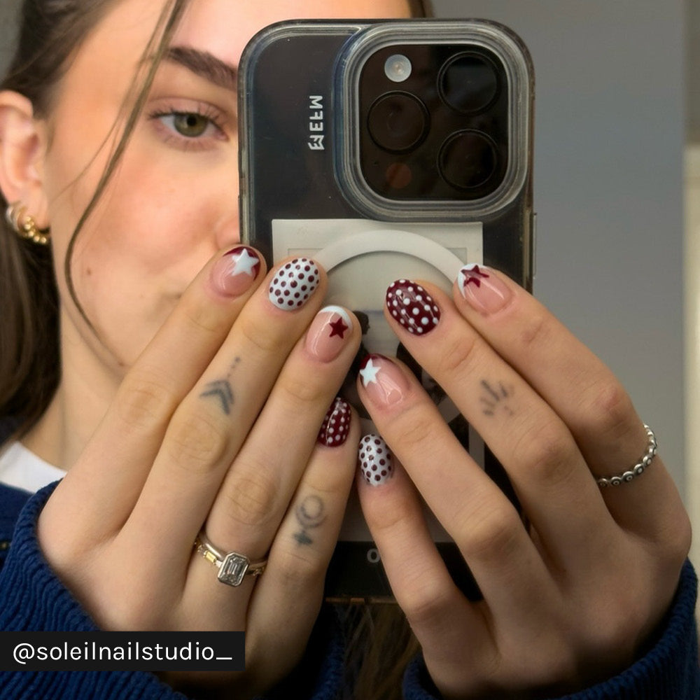 Gelous Dracula's Bride gel nail polish - Instagram Photo