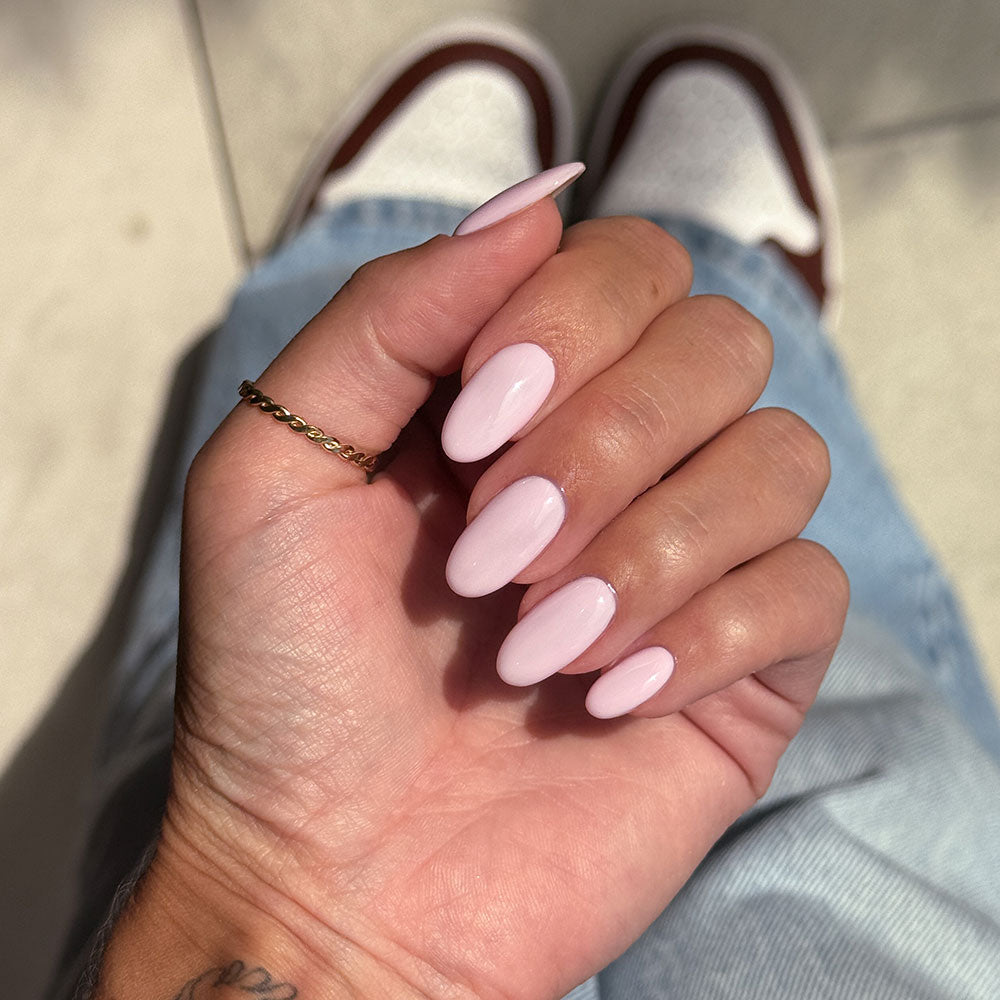 Gelous Birthday Cake gel nail polish swatch - photographed in Australia