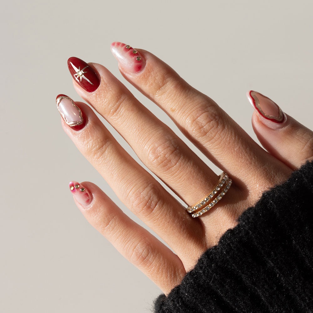 Gelous Bad Romance HEMA & TPO Free gel nail polish - photographed in Australia on model