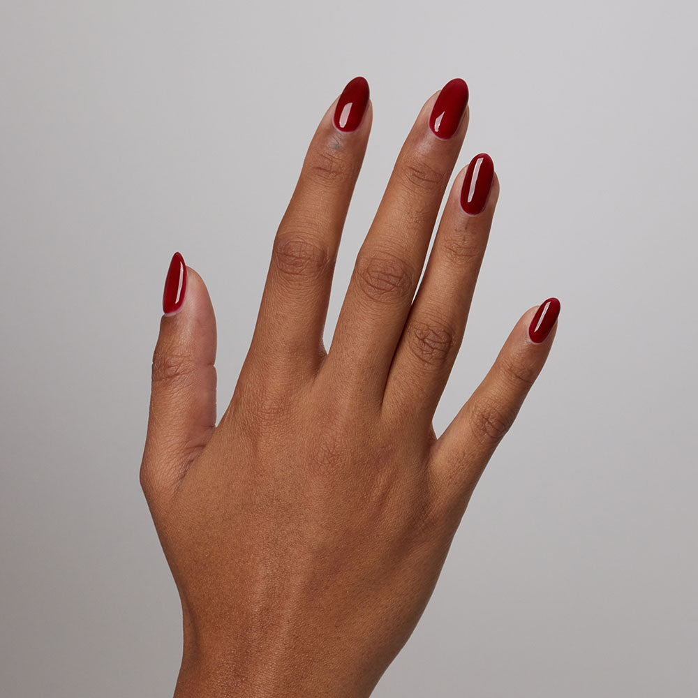 Gelous Bad Romance gel nail polish - photographed in Australia on model