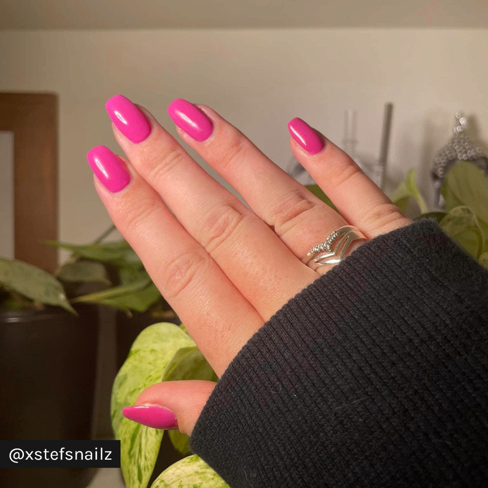 Gelous Berry Crush gel nail polish - Instagram Photo