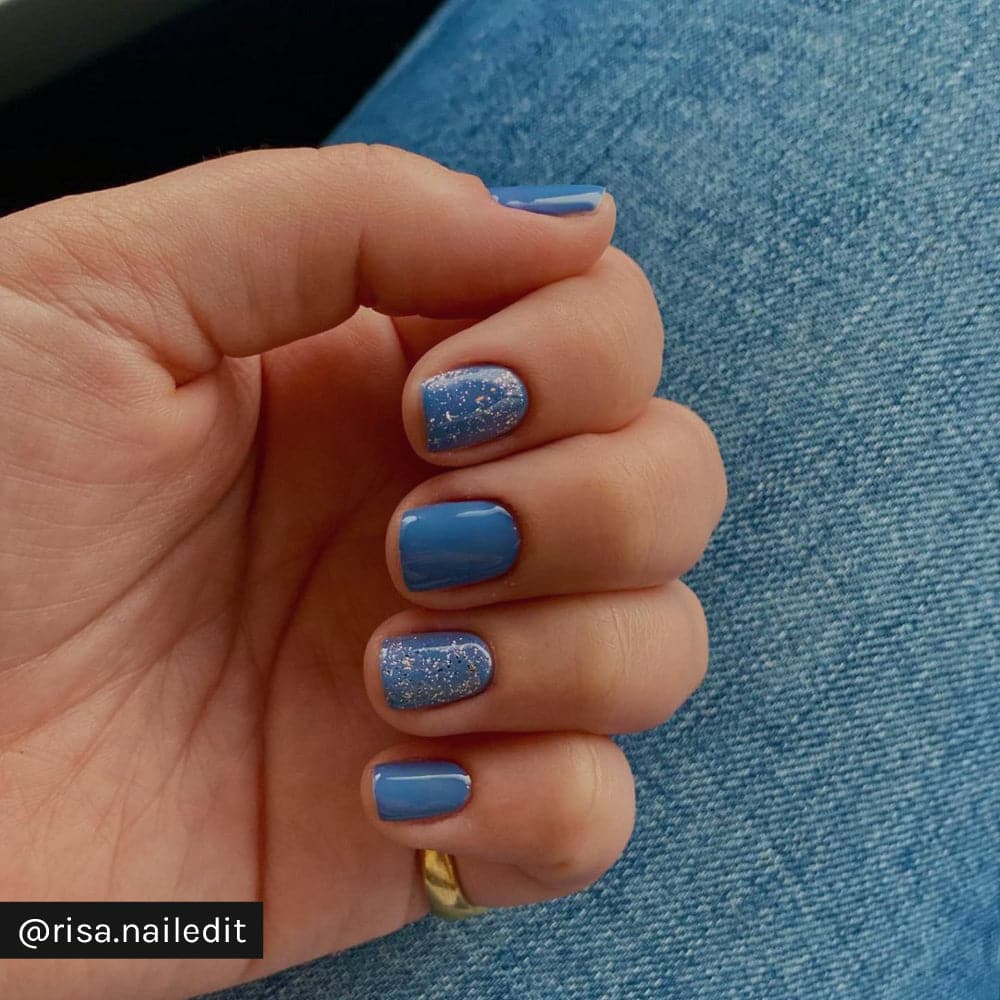 Gelous Blue Haze gel nail polish - Instagram Photo