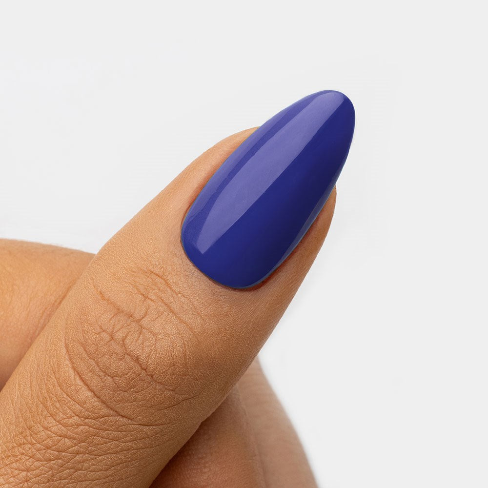 Gelous Blue Lagoon gel nail polish - photographed in Australia on model