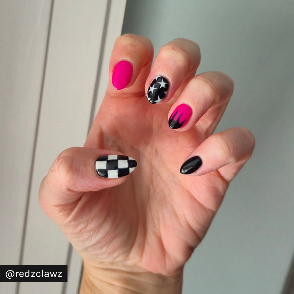 Gelous Black Out gel nail polish - Instagram Photo