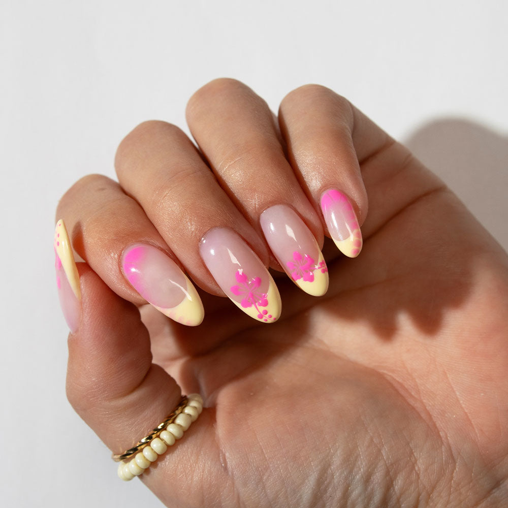 Gelous Buttercream gel nail polish - photographed in Australia on model