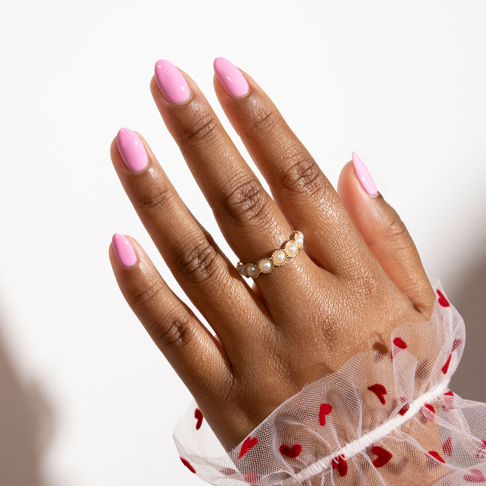 Gelous Candy Shop gel nail polish swatch - photographed in Australia