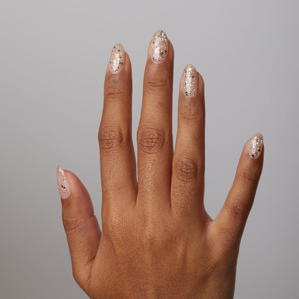 Gelous Chunky Glitter gel nail polish swatch - photographed in Australia