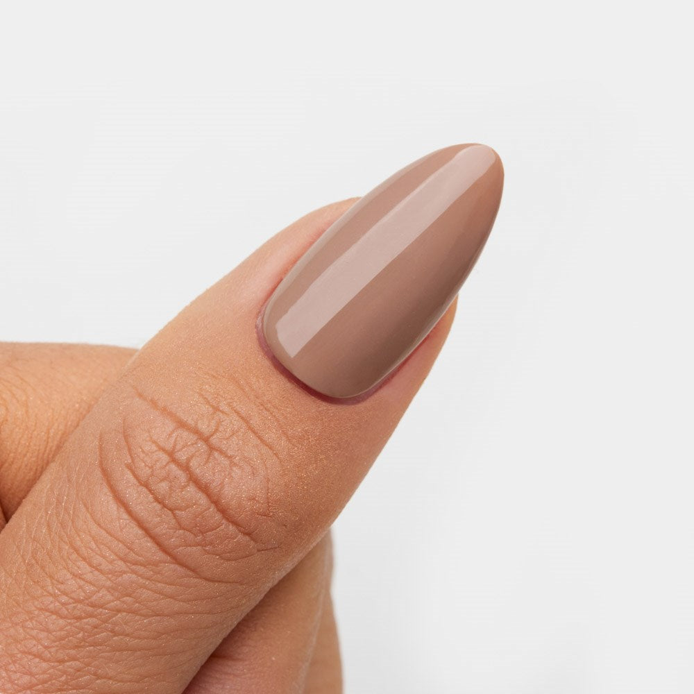 Gelous Cliff Hanger HEMA & TPO Free gel nail polish swatch - photographed in Australia on model