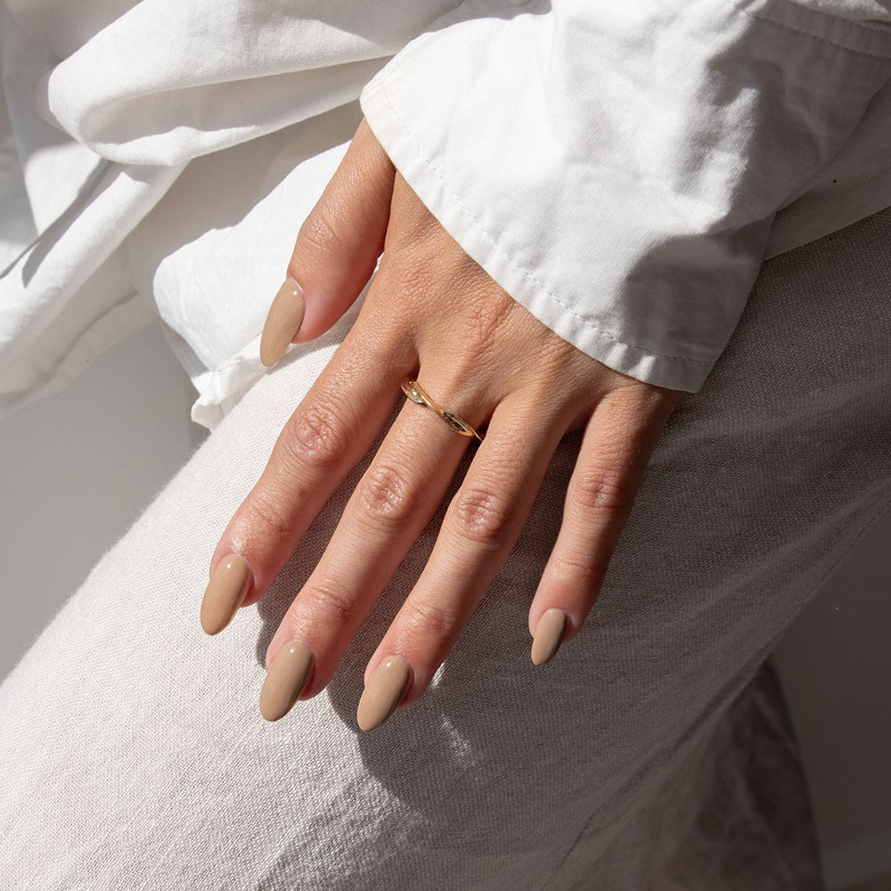 Gelous Cliff Hanger HEMA & TPO Free gel nail polish - photographed in Australia on model