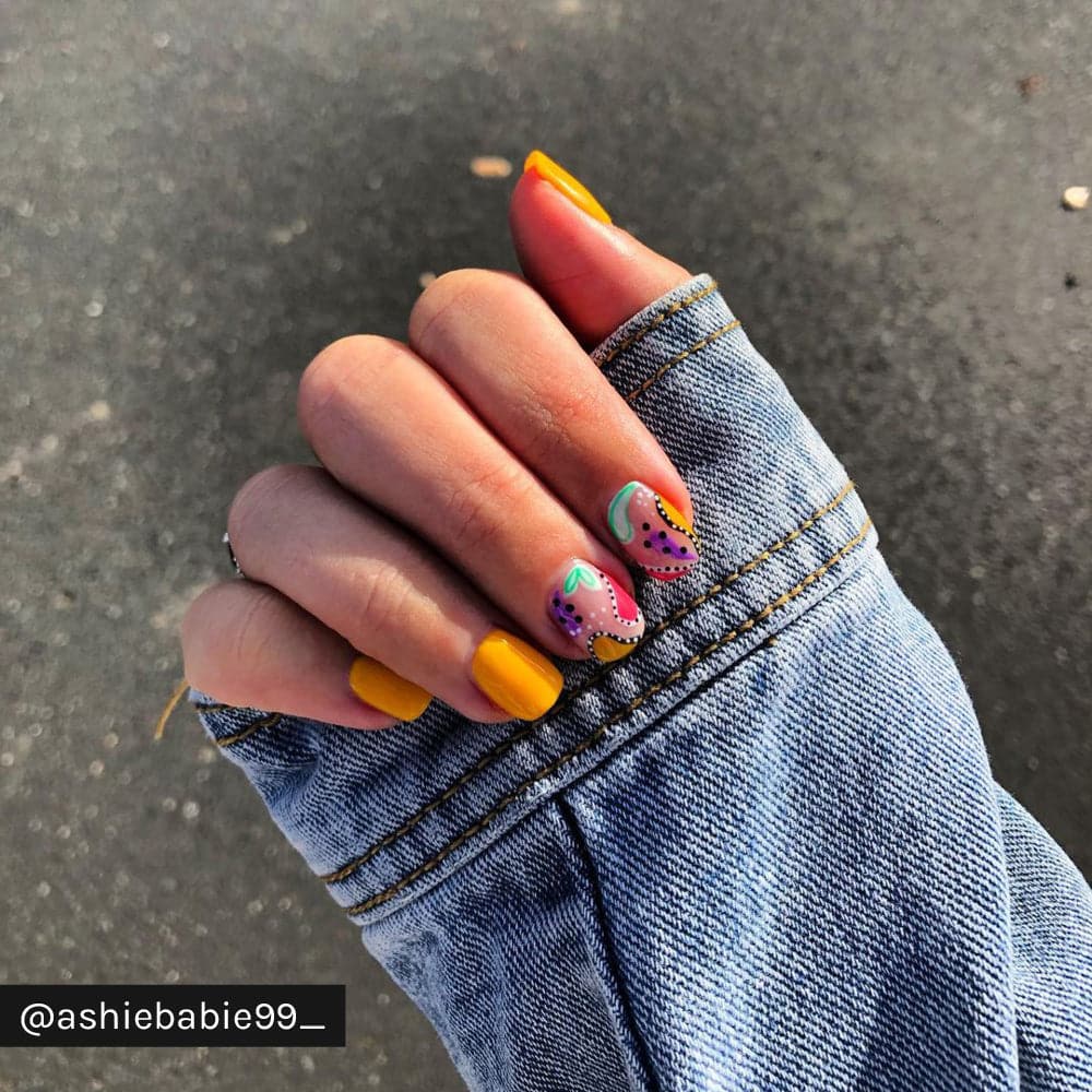 Gelous Colonel Mustard gel nail polish - Instagram Photo