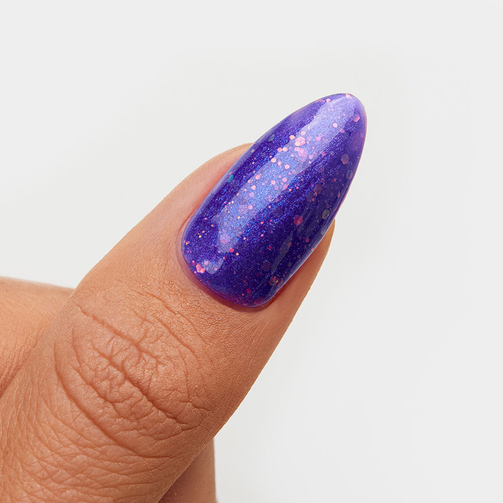 Gelous Dancing Queen gel nail polish swatch - photographed in Australia