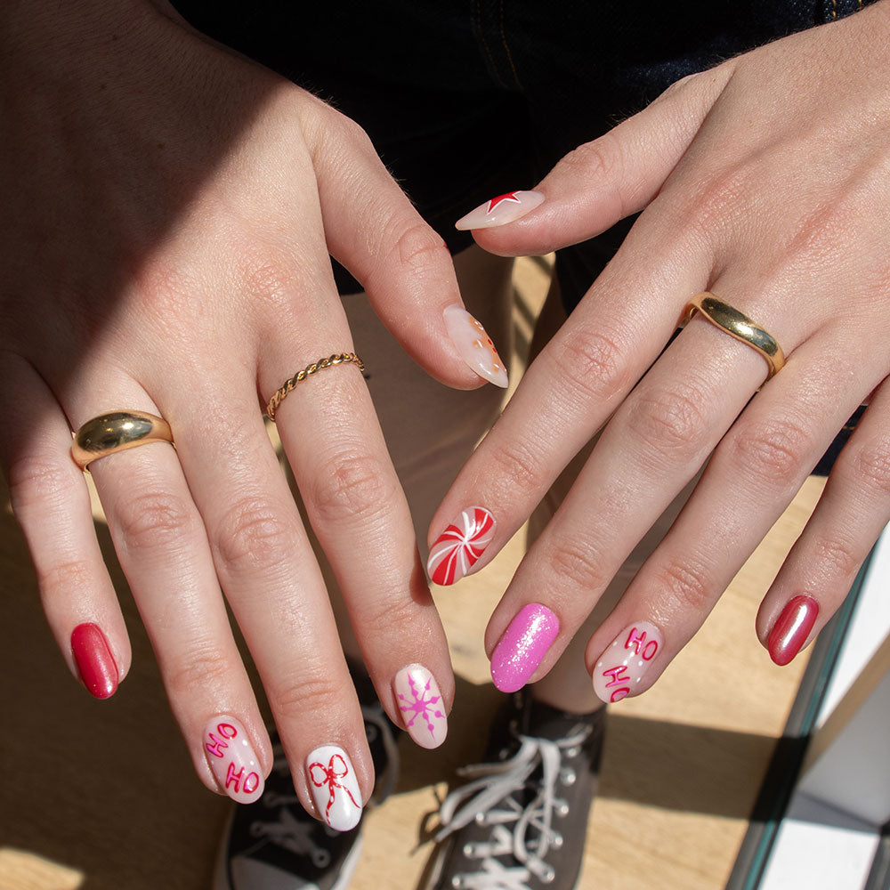 Gelous Dolly gel nail polish - photographed in Australia on model