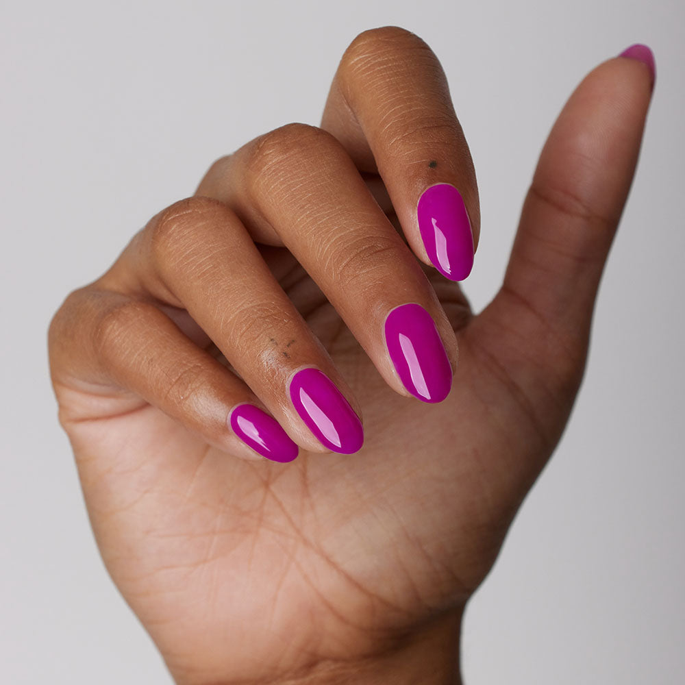 Gelous Drama Queen gel nail polish swatch - photographed in New Zealand