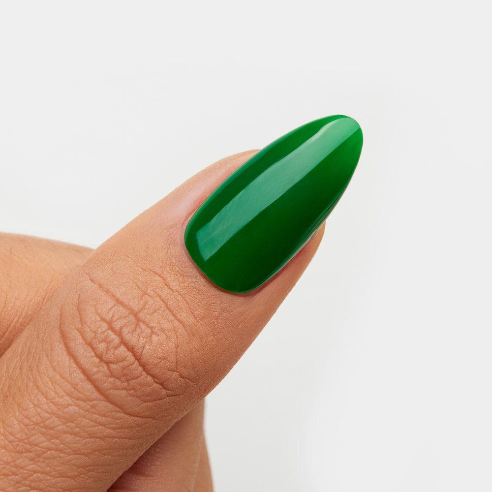 Gelous Damn You're Pine gel nail polish swatch - photographed in Australia