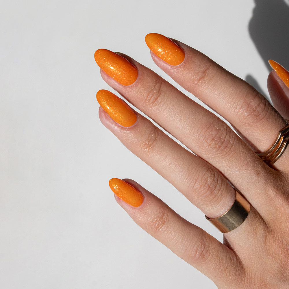 Gelous Easy Tiger gel nail polish swatch - photographed in Australia