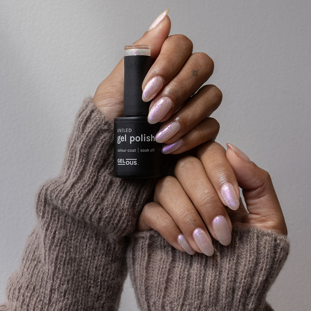 Gelous Fairy Dust gel nail polish - photographed in Australia on model