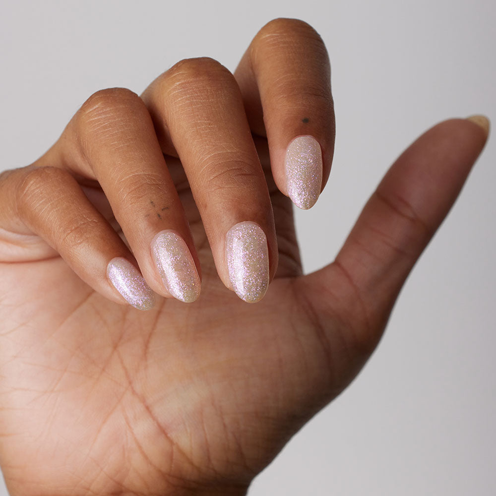 Gelous Fairy Dust gel nail polish swatch - photographed in Australia