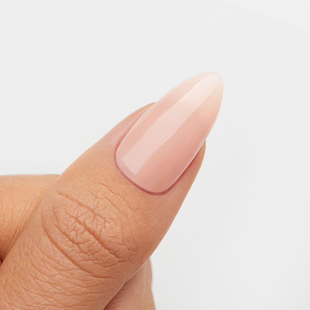 Gelous French Kiss gel nail polish swatch - photographed in Australia