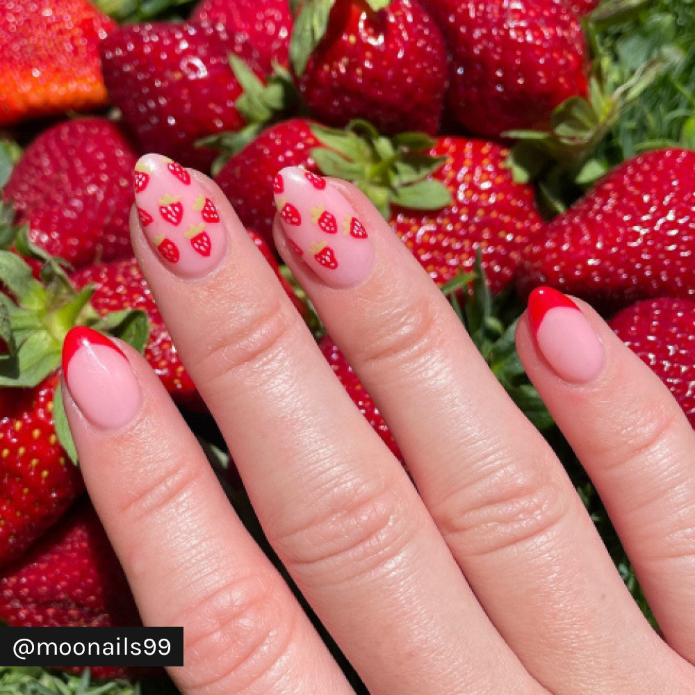 Gelous Red Sass gel nail polish - Instagram Photo