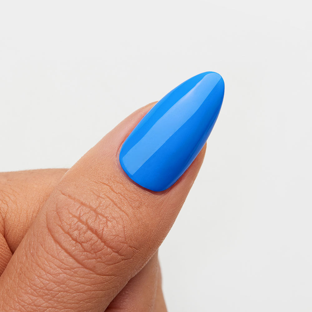 Gelous Heart of the Ocean gel nail polish swatch - photographed in Australia