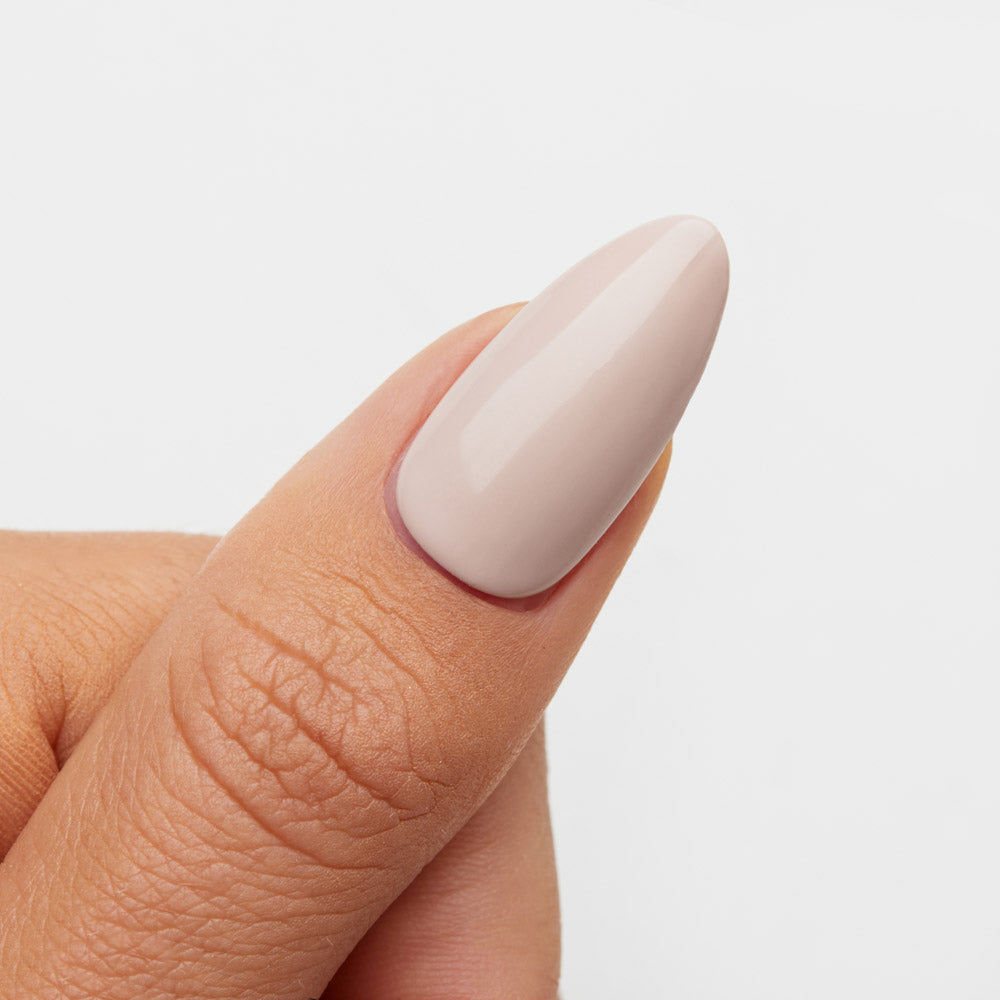 Gelous Iced Mocha gel nail polish swatch - photographed in Australia