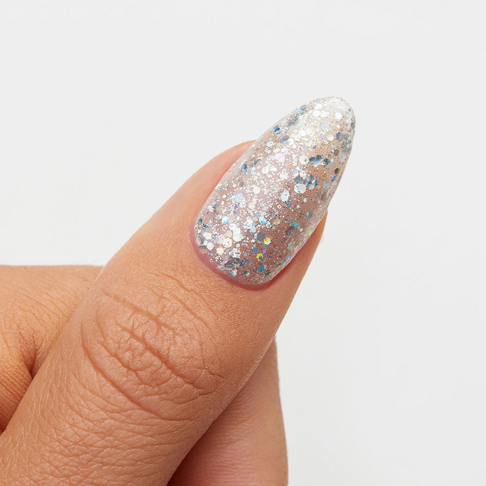 Gelous Ice Queen gel nail polish swatch - photographed in Australia