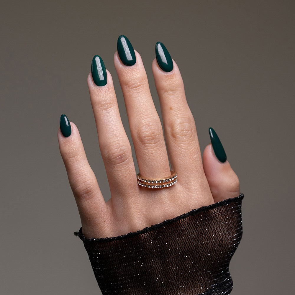 Gelous Ivy gel nail polish - photographed in Australia on model