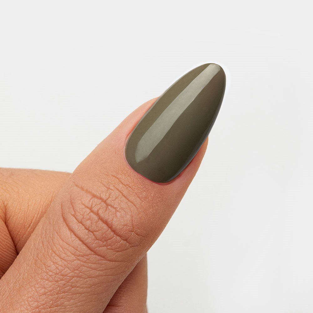 Gelous Juniper HEMA & TPO Free gel nail polish swatch - photographed in Australia on model