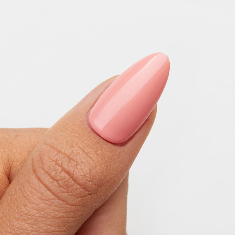 Gelous Just Peachy gel nail polish swatch - photographed in Australia