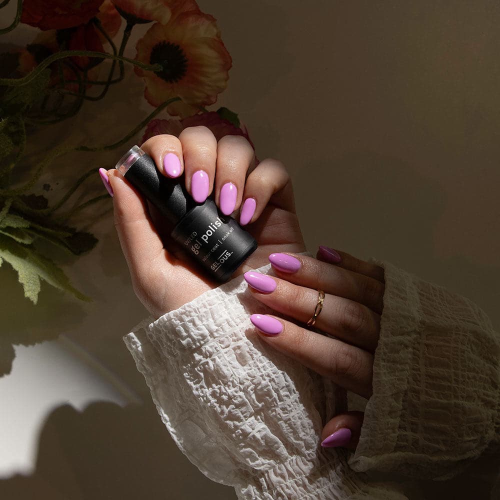 Gelous Little Charmer gel nail polish - photographed in Australia on model