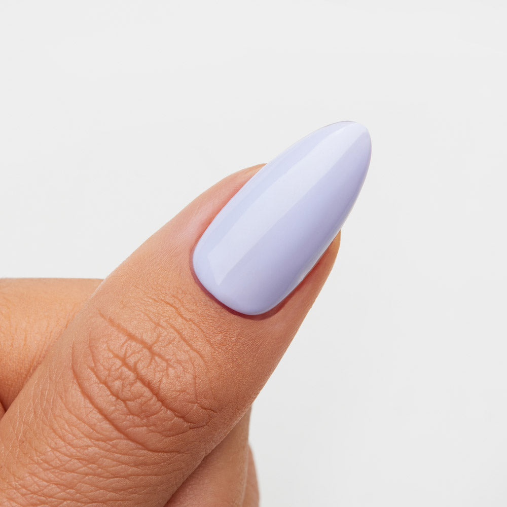 Gelous Lavender Whisper gel nail polish swatch - photographed in Australia