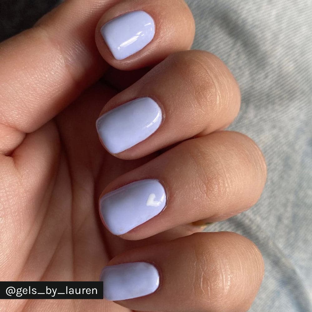 Gelous Lavender Whisper gel nail polish - Instagram Photo