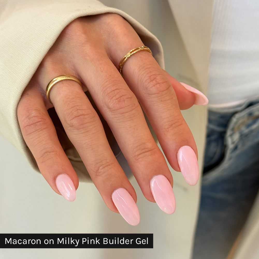 Gelous Macaron gel nail polish - photographed in Australia on model