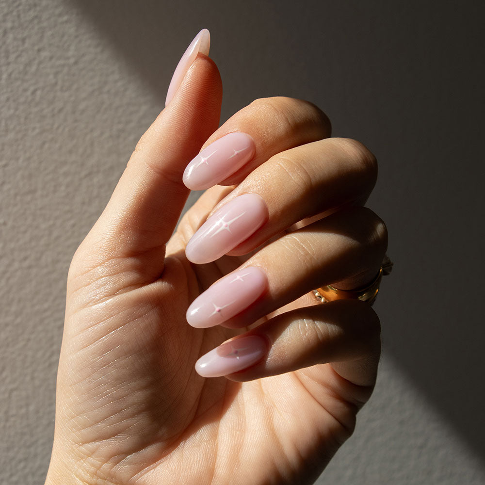 Gelous Macaron gel nail polish - photographed in Australia on model