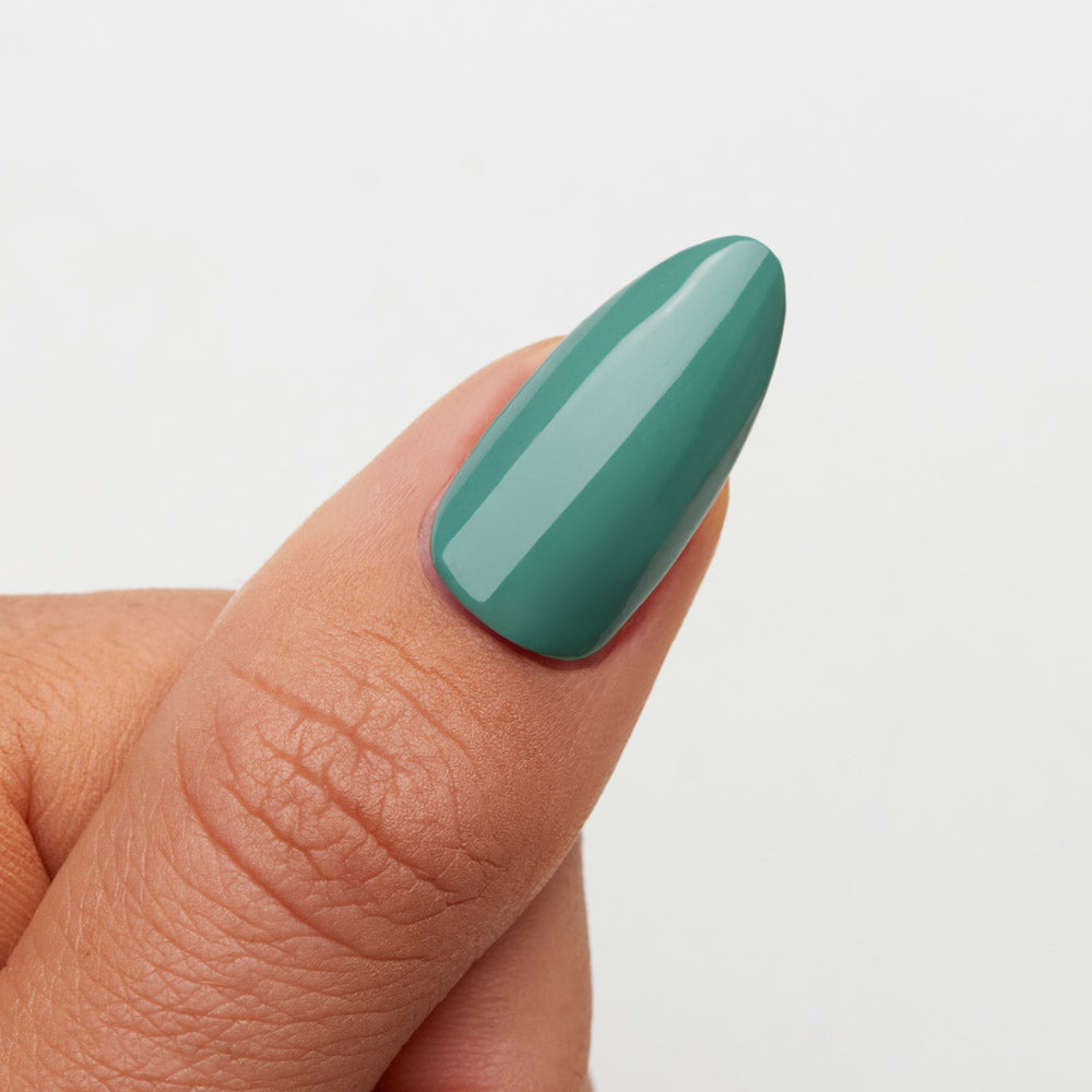 Gelous Moss Hysteria gel nail polish swatch - photographed in Australia