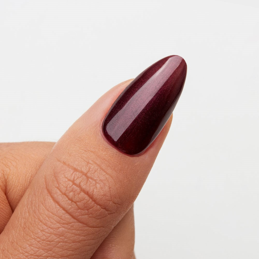 Gelous Mull it Over HEMA & TPO Free gel nail polish swatch - photographed in Australia on model