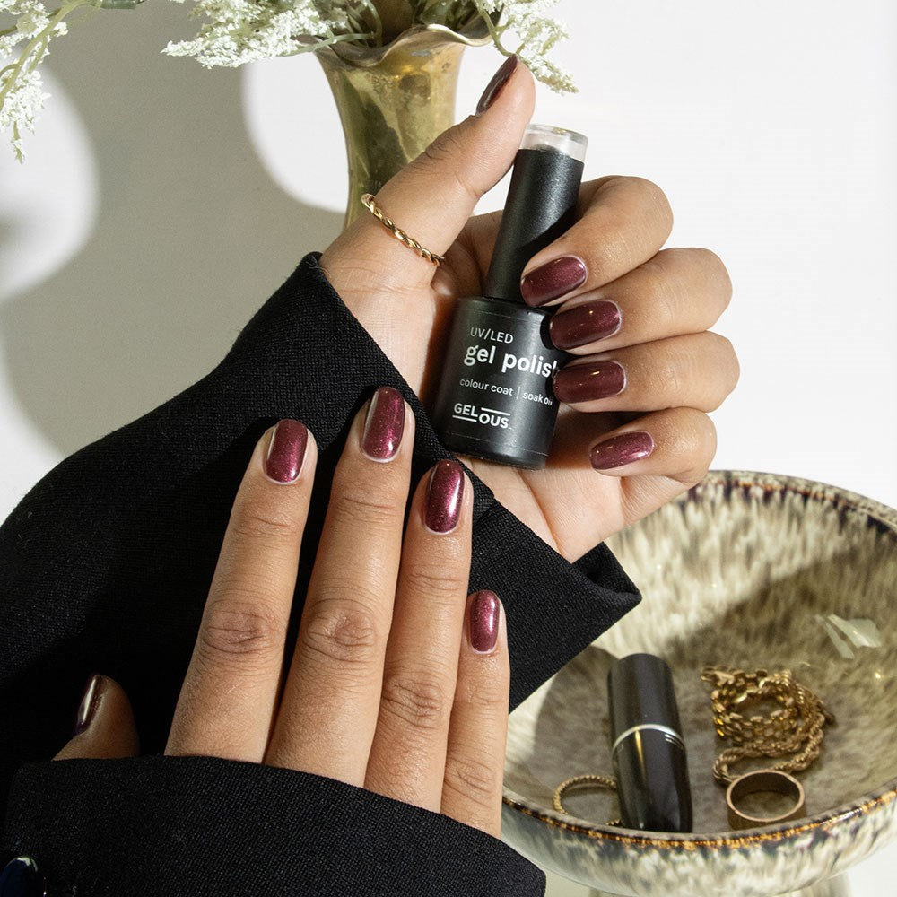 Gelous Mull it Over HEMA & TPO Free gel nail polish - photographed in Australia on model