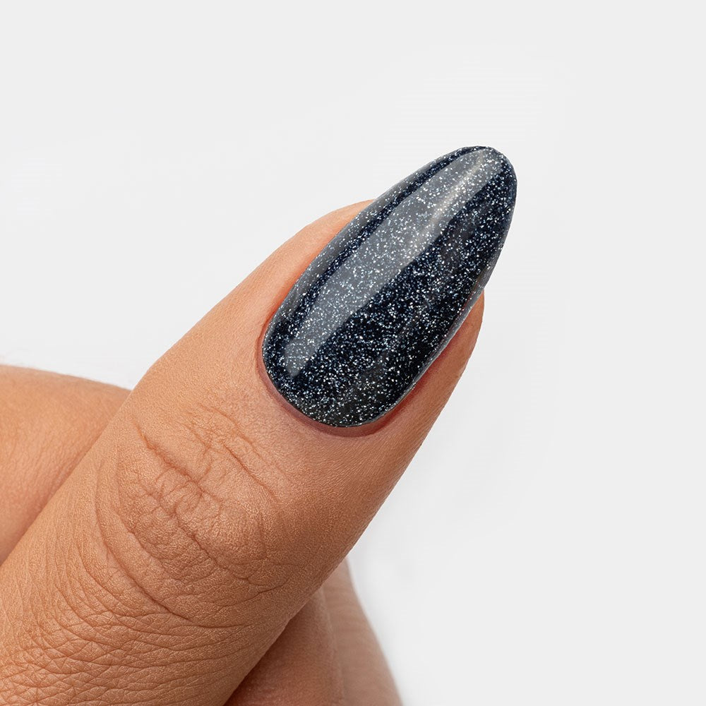 Gelous Meet Me At Midnight gel nail polish - photographed in Australia on model