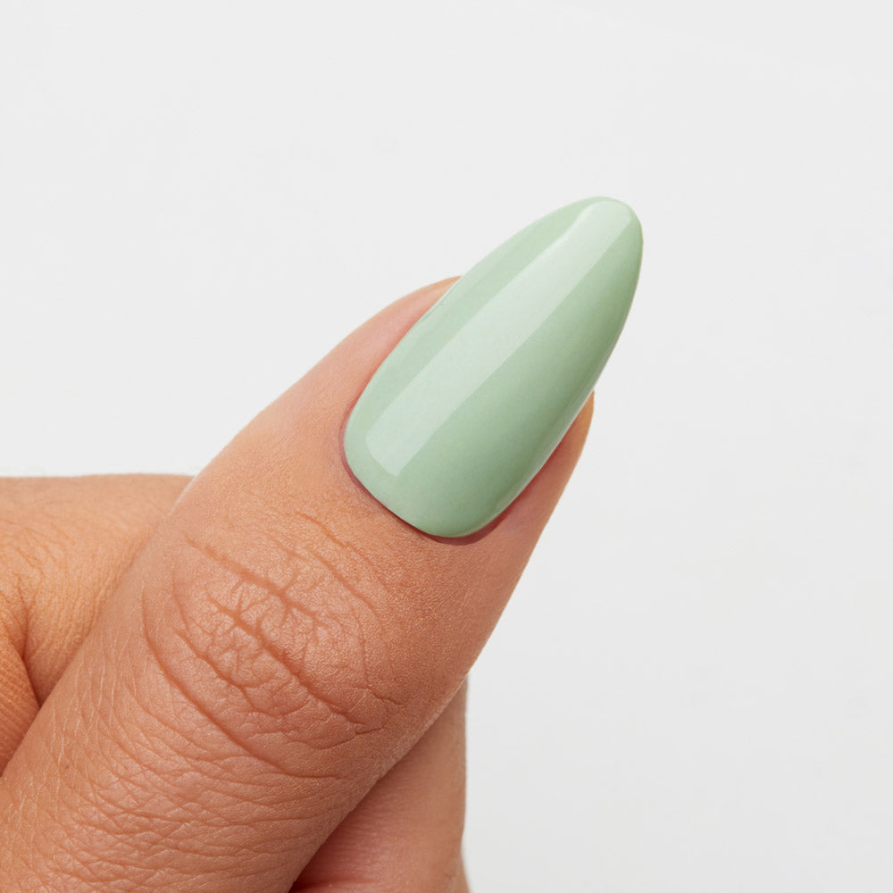 Gelous Matcha gel nail polish - photographed in Australia 