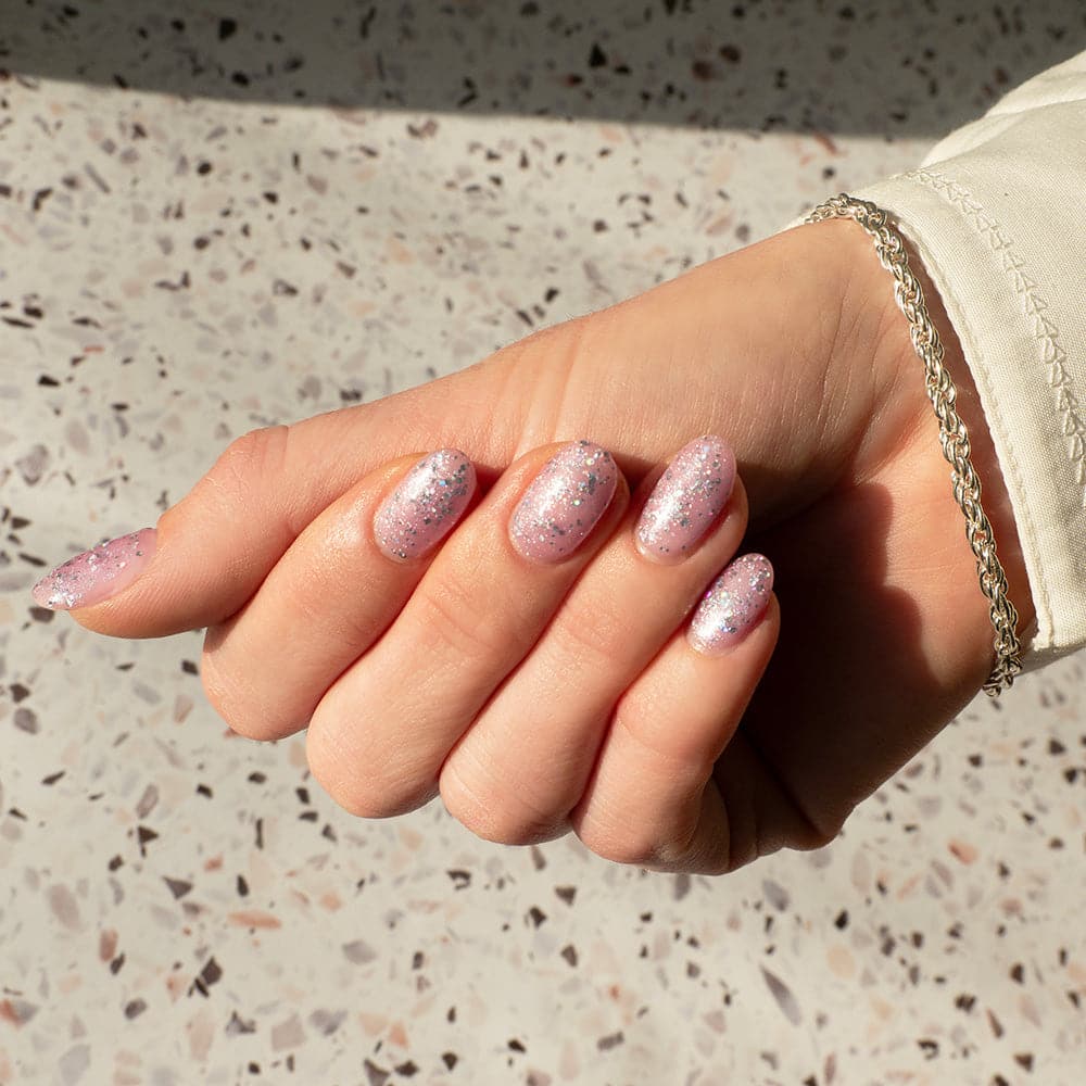 Gelous Milky Way gel nail polish - photographed in Australia on model